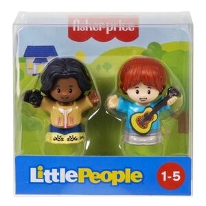 Fisher-Price Little People Figure Set HBW68 Photographer & Musician Guitarist